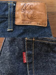 KAPTAIN SUNSHINE West Coast 70's Fit Denim Pants w30 L27 KS6SPT23 キャプテン サンシャイン セミフレア ブーツカット ワンウォッシュ