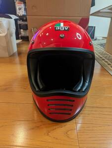 agv X101 003-RED XL(61-62CM) ヘルメット 新品　オフロード　オンロード