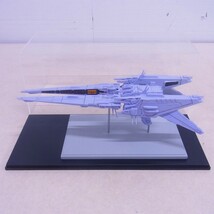 ☆製作品 メーカー不明 ミリア艦 超時空要塞マクロス レジン製 塗装済み 現状品【GM；U0AO0116_画像1