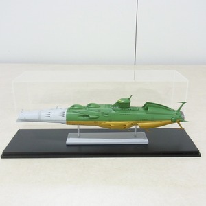 ☆製作品 K2M ガミラス帝国軍 冥王星基地艦隊旗艦 シュルツ艦 レジンキット 現状品【GM；U0BE0131