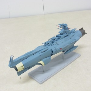 ☆製作品 メーカー不明 主力戦艦 宇宙戦艦ヤマト レジン 塗装済 破損有 現状品【FF；U0BE0153