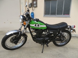 KAWASAKI カワサキ 250TR BA-BJ250F　キャブ車 オートバイ（軽）バイク 自賠責保険　令和7年10月 ◎実走可　引取　大阪和泉市 書類有り