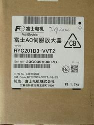 新品　FUJI / 富士電機 RYC201D3-VVT2　サーボモーター【6ヶ月保証】