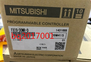 新品 　MITSUBISHI/三菱 　FX1S-30MR-D 　PLC 【6ヶ月保証】
