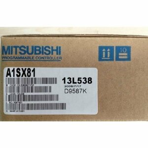 MITSUBISHI/三菱 新品未使用　A1SX81 入力ユニット 【６ヶ月保証】