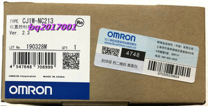 新品　OMRON/オムロン CJ1W-NC213 位置制御ユニット PLC 【６ヶ月保証】
