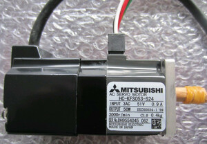 新品　三菱 Mitsubishi 　HC-KFS053-S24 サーボモーター　6ケ月保証