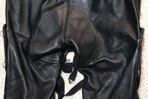 ★レア！KADOYA カドヤ ヘッドファクトリー バトルスーツ レザーパンツ 革パンツ ブーツイン 大きいサイズ_画像7