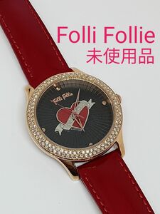 ★■ 未使用品 Folli Follie レディース 腕時計 電池交換済み