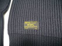 未使用 W-TAPS 16AW ハーフジップ コマンダーセーター(M) COMMANDER SWEATER コマンド ニット_画像5