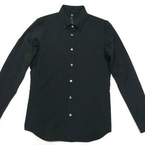 wjk ボタンダウンシャツ BDシャツ ブラック(M) ポリエステル 高機能素材の画像1