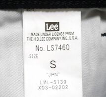 未使用 Lee リー ブラックパンツ (S) LS7460-C901 レギュラーストレートデニムパンツ_画像6