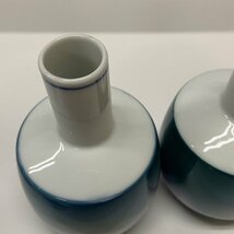 【長期保管品】香蘭社　オールド　酒器セット　徳利2点　お猪口5点　和食器　レトロ【送料お届け地域別】2002_画像5