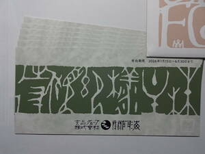 〒無料◇関門海株主優待券12000円相当(2000円×6枚）2024.1.15～6.30まで