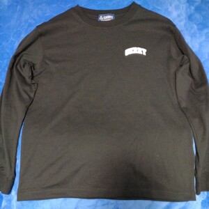 長袖Tシャツ ロンT メンズMサイズ No.082 未使用 ブラック GERRY