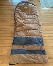 ワイド　大きい　ゆったり　寝袋　枕付き　冬用　シュラフ　丸洗い　高品質　90cm -15℃ コヨーテカラー_画像10