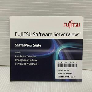 富士通 FUJITSU Software ServerView ServerView Suite SVS11.15.07 Installation Management and Serviceability リカバリーDVD 送料無料
