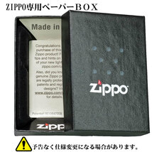 zippo 両面加工 ZIPPO LOGO ジッポーロゴ 銀メッキいぶし　木目調プリント　ブラック 2SI-FLBK【ネコポス可】_画像8