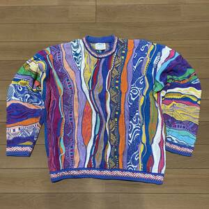 N-8　COOGI（オーストラリア製）　サイズM！3D立体・コットンニット