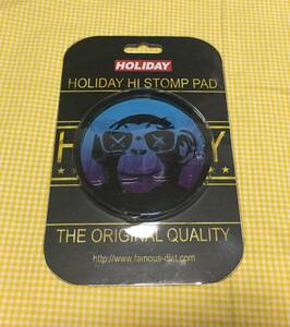 【即決】新品・未使用HOLIDAY HI STOMP PAD PURPLE かわいいデザインデッキパッドホリディ パープルグラデ大人気27%OFF