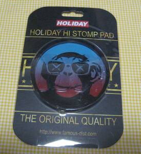 【即決】新品・未使用HOLIDAY HI STOMP PAD SKYRED かわいいデザインデッキパッドホリディ ブルーレッドグラデ大人気27%OFF