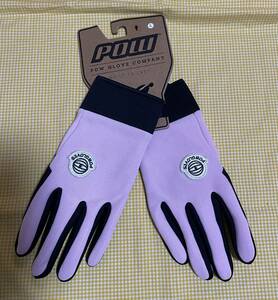 【即決】新品・未使用 POW グローブ ALL-DAY GLOVE MOTHER NATURE Lサイズ デザイン性抜群 スプリンググローブ ピンク48%OFF激安 未使用