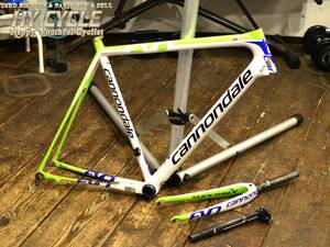 57 cannondale キャノンデール SUPERSIX EVO HI-MOD スーパーシックスエボ ハイモッド カーボン フレームセット ロードバイク peter sagan