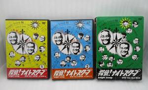 中古 DVD 探偵!ナイトスクープ vol.1 vol.2 vol.3 vol.4 検索：傑作選 上岡局長クラシック 爆笑小ネタ集33連発!! 西田敏行 上岡龍太郎