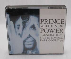 PRINCE CD2枚組「PRINCE & THE NEW POWER GENERATION LIVE IN LONDON EALS COURT '92」検索：プリンス POWER-001