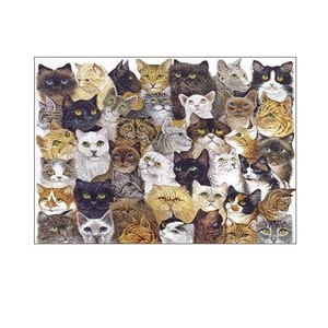 パット・スコット PAT SCOTT 猫の髭 スイス 製 ポストカード グリーティングカード 絵はがき 猫 ねこ 雑貨 小物