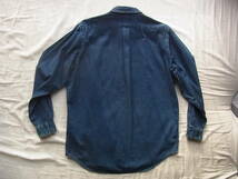 RALPH LAUREN 　POLO COUNTRY 　90年代　USA製　ラルフローレン ポロ カントリー　デニム　ボタンダウンシャツ　サイズ M_画像6