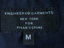 ENGINEERED GARMENTS　 エンジニアド ガーメンツ　ウール素材　パテッドジャケット　　サイズ M 　MADE IN USA　ネイビー_画像9