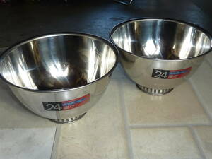 . rice ball easily 24 STAINLESS STEEL 2 piece together used 