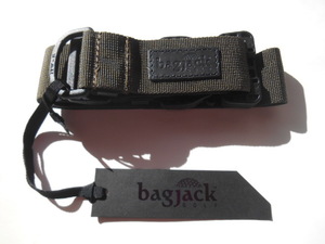 新品　タグ付き：バックジャック ゴルフ bagjack GOLF：Course Belt - Cobra GT 40　ベルト　日本製　4ｃｍ×１０４ｃｍ　オリーブ色