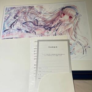 版画/てぃんくる/ミクスドメディア/アールビバン株式会社/BIANCO FIOR DI LOTO/作品保証書付/てぃんかーべる【送料無料】はまかを