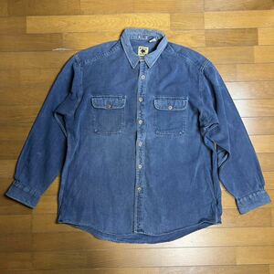 MADISON TRADER ビンテージ デニムシャツ 古着 XL ストリート vintage INDIGO