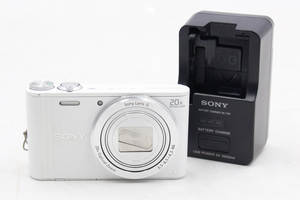 【ト静】 ★ SONY ソニー DSC-WX300 Cyber-shot サイバーショット デジタルカメラ シルバー BC-TRX BATTERYCHARGER 中古現状品 GC538GCG46