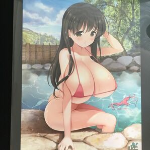 咲 Saki 23 とらのあな　店舗特典 B5描き下ろしお風呂ポスター　小林立