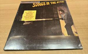 【USオリジナルLP】ビリー・ジョエル Billy Joel”Songs in the Attic” TC37461 【SEALED】(Hype Sticker)