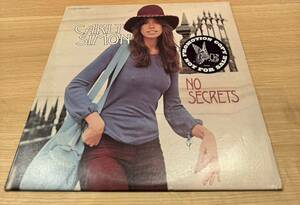 【USオリジナルLP】★白プロモ★カーリー・サイモン Carly Simon “No Secrets” ELECTRA75049 【中古/preowned】