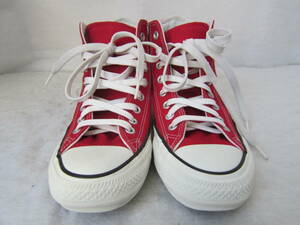 CONVERSE ALL STAR 100 COLORS HI（コンバース オールスター100 カラーズハイ）(1CK559)　赤　25㎝ US6.5　　 100周年限定モデル　ok2401A