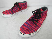 NIKE SB STEFAN JANOSKI MID PRM（ナイキ SBステファンジャノスキーミッド）(642061 651) 赤紫ゼブラ柄　26㎝ US8　2014年製　ok2301C_画像2