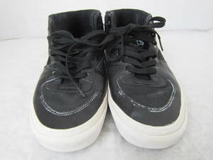 VANS　HALF CAB（バンズ　ハーフキャブ）（TC6D）　黒黒白　ヘビ型押し柄　　26.5㎝　US8.5　　ok2401C