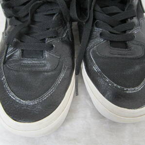 VANS HALF CAB（バンズ ハーフキャブ）（TC6D） 黒黒白 ヘビ型押し柄  26.5㎝ US8.5  ok2401Cの画像9