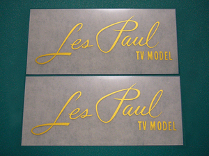 ◇◇ Gibson Les Paul TV Model Rogo Decal Interta Type Set Set Set ◇◇