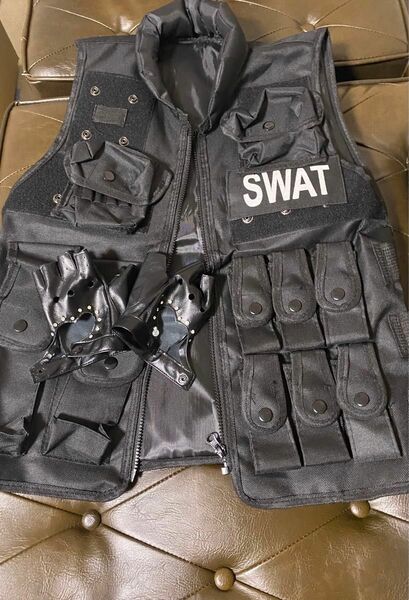 SWAT ベスト・手袋 ハロウィン