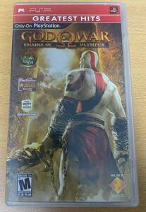 ★海外版・北米版★PSP★ God of War: Chains of Olympus 中古