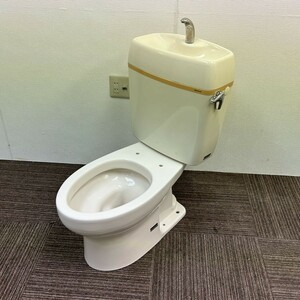 【中古】NAiS(松下電工) トイレ便器(床下排水)☆洋式便器とタンク「CH-4101」のセット☆#★直接引取可