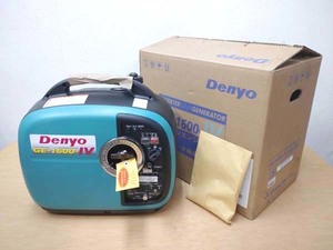 【未使用品】Denyo/デンヨー 1.6kVA インバーター発電機 GE-1600SS-IV ※No.1※