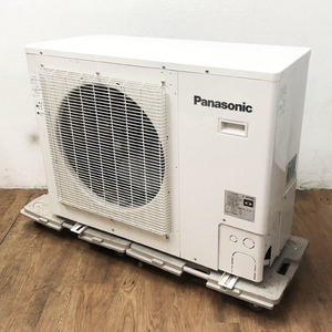 【現状品】パナソニック/Panasonic ロータリー形冷凍機 0.6kW 室外機のみ OCU-KR80F 三相200V 2022年製 清掃済み